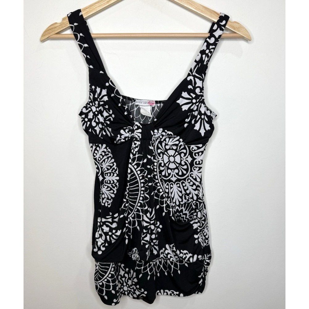 Vintage Y2K Babydoll Tank Top Womens Medium Dark Fairy Grunge Whimsigoth Party M